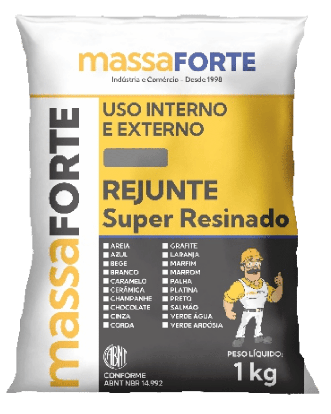 Rejunte Super Resinado Massaforte
